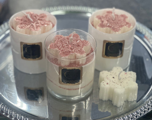 Snowflake Candles